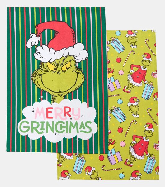 Sinsay - Karácsonyi Grinch konyharuhák 2 pack - többszínű