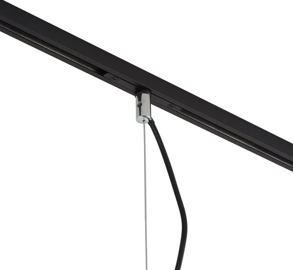 Design függőlámpa króm 1 fázisú sínrendszerhez - Slimline Sara
