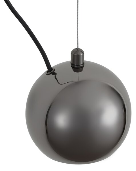 Design függőlámpa sötét króm 1 fázisú sínrendszerhez - Slimline Sara