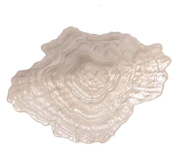 Üveg dekoratív tál 29x38 cm Aiku – Bloomingville