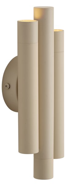 Retro Fali Lámpa Bézs 3-lámpás - Pipes
