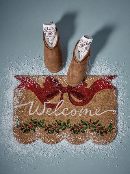 Sinsay - Lábtörlő Welcome felirattal - többszínű