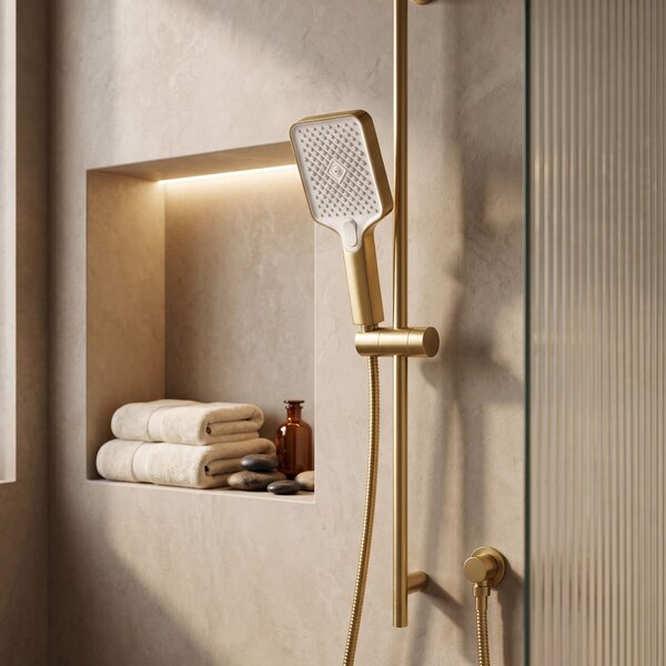 Zuhanyfej Rea JS-031 BRUSH GOLD