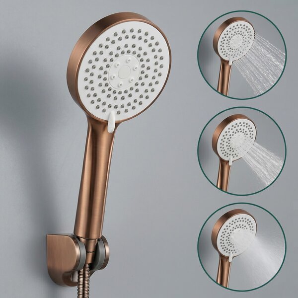 Zuhanyfej Rea JS-019 Brush COPPER