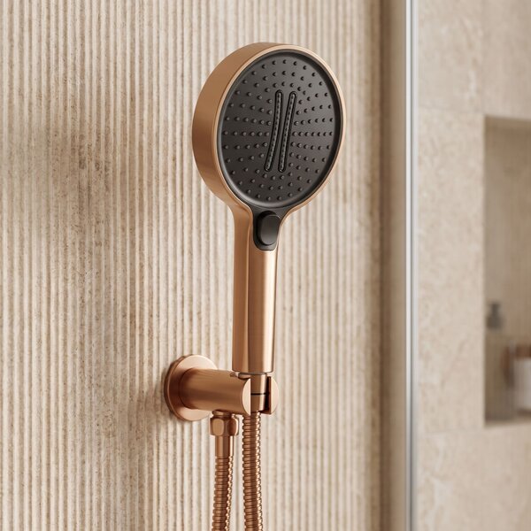 Rea JS-033 Brush Copper zuhanyfej