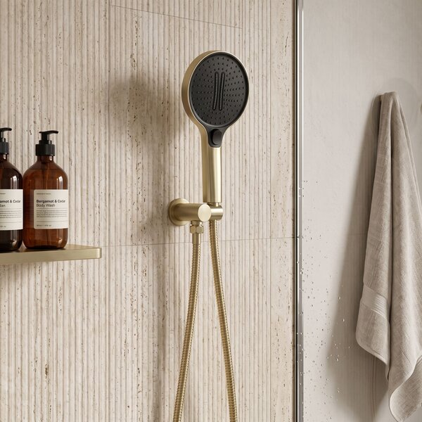 Rea JS-033 Brush Gold zuhanyfej
