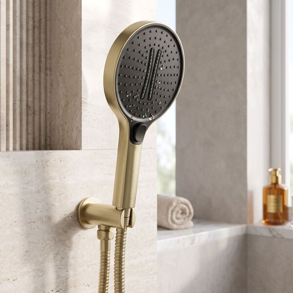Rea JS-033 Brush Gold zuhanyfej