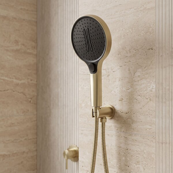 Rea JS-033 Brush Gold zuhanyfej