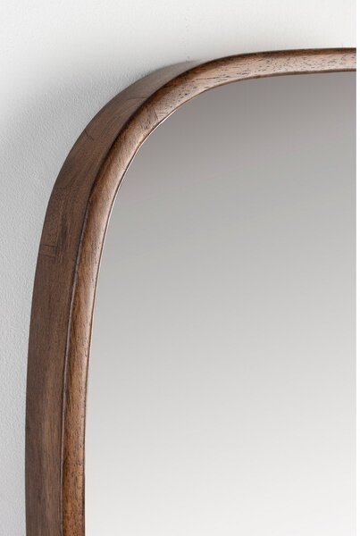 Fali tükör tömörfa kerettel 40x80 cm Nyko – White Label