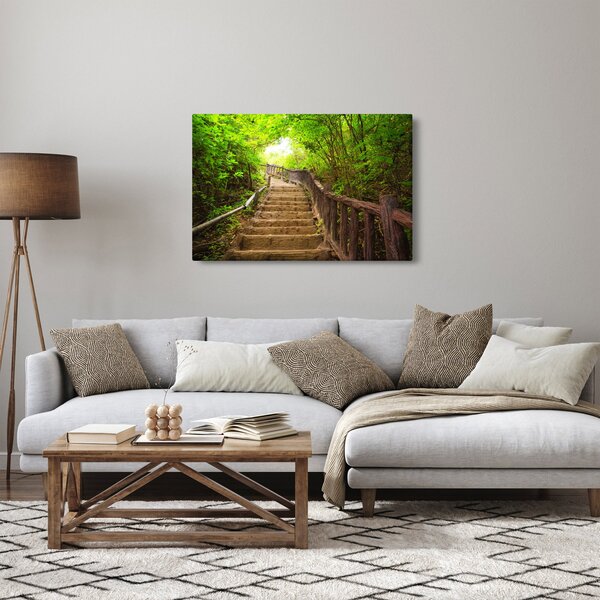 Kép - Lépcsők a természetben (90x60 cm)