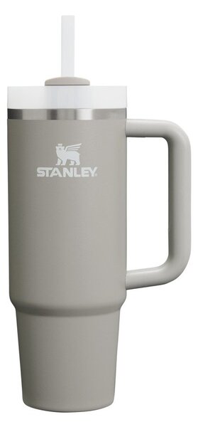 Világosszürke rozsdamentes acél termosz szívószállal 890 ml Quencher H2.O FlowState™ Tumbler Ash – Stanley