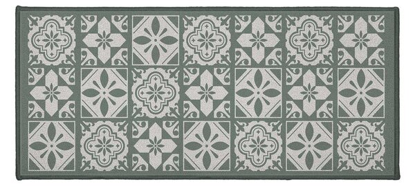 Zöld mosható futószőnyeg 50x120 cm Constantine – douceur d'intérieur