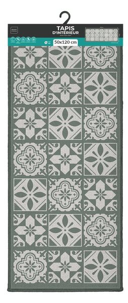 Zöld mosható futószőnyeg 50x120 cm Constantine – douceur d'intérieur