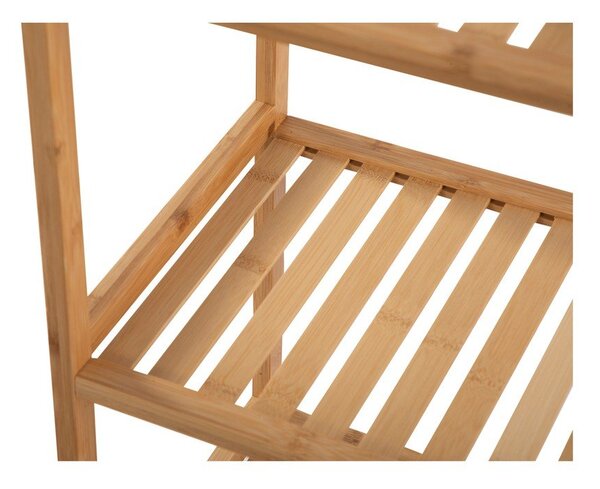 Natúr színű bambusz fürdőszobai polcos állvány 40x154 cm Skaren – Bonami Essentials
