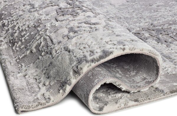 Világosszürke szőnyeg 77x150 cm Oris – Universal