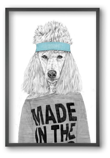 80's bitch - falikép keretben | artbridge