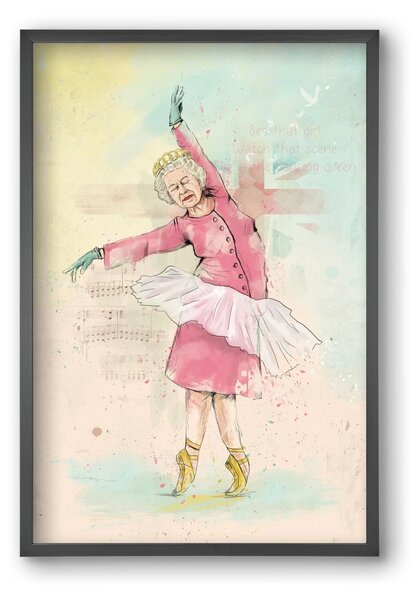 Dancing queen - falikép keretben | artbridge