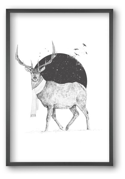 Winter is all around - falikép keretben | artbridge