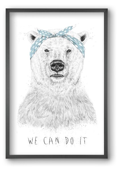 We can do it - falikép keretben | artbridge