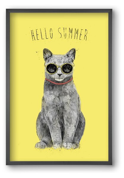 Hello Summer - falikép keretben | artbridge