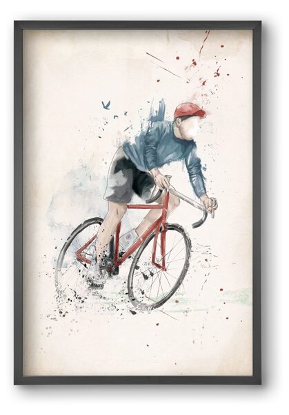 I want to ride my bicycle - falikép keretben | artbridge