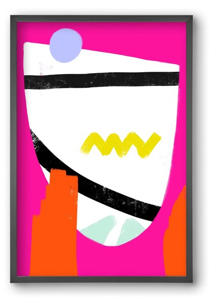 SMILE - falikép keretben | artbridge