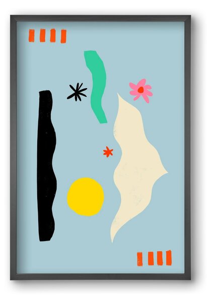 Flower Eyes - falikép keretben | artbridge