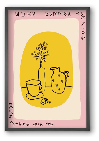 DOING NOTHING - falikép keretben | artbridge