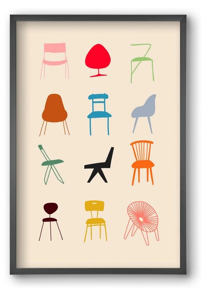 Have a Seat - falikép keretben | artbridge