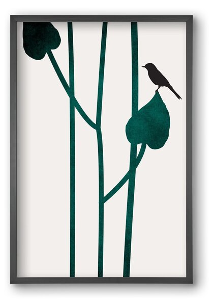 The bird - falikép keretben | artbridge