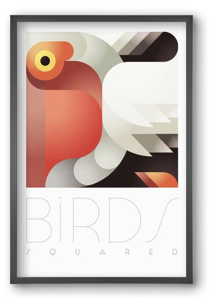 Pelican - falikép keretben | artbridge