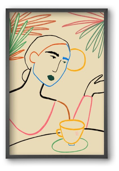 SUNRISE COFFEE - falikép keretben | artbridge