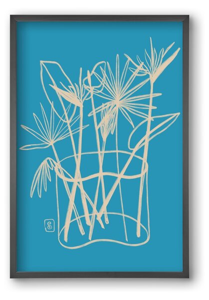 TROPICAL FLOWERS - falikép keretben | artbridge