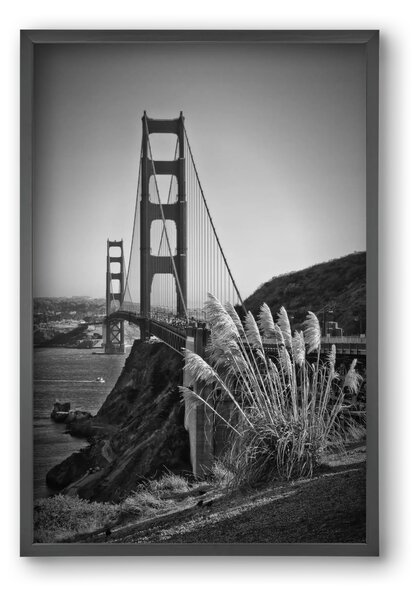 SAN FRANCISCO Golden Gate Bridge - falikép keretben | artbridge