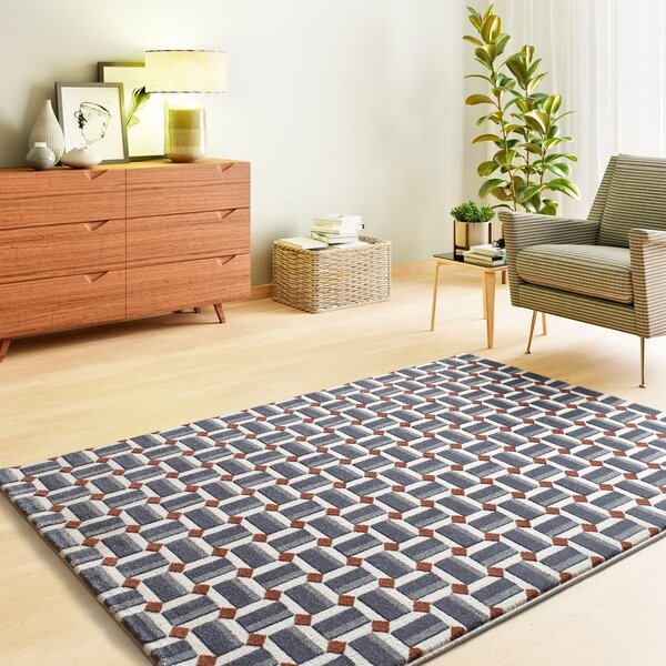 Kék szőnyeg 80x150 cm Amara – Universal