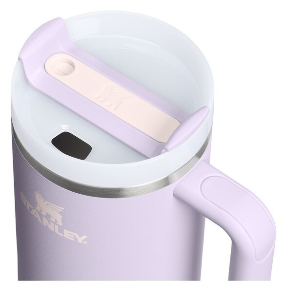 Levendula színű rozsdamentes acél termosz szívószállal 1,18 l Quencher H2.O FlowState™ Tumbler Purple Dust – Stanley