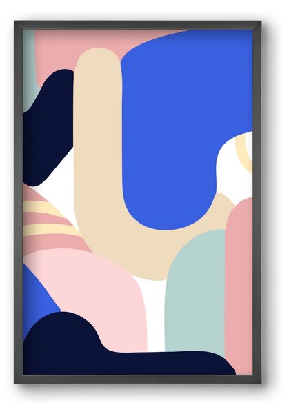 Blue Monday - falikép keretben | artbridge