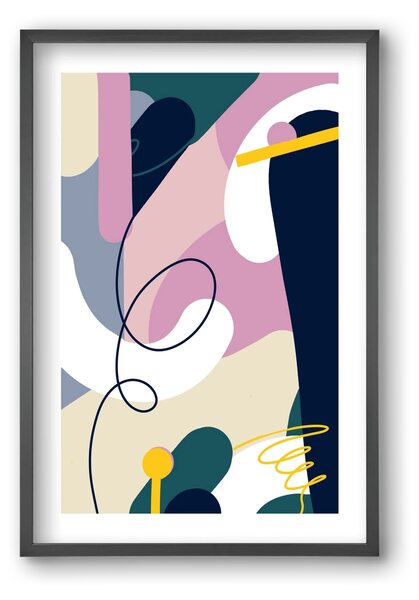 Chaos Theory - falikép keretben | artbridge