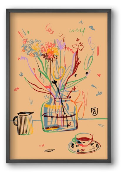 FLOWER FESTIVAL - falikép keretben | artbridge