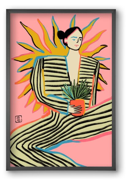 SUN POWER - falikép keretben | artbridge