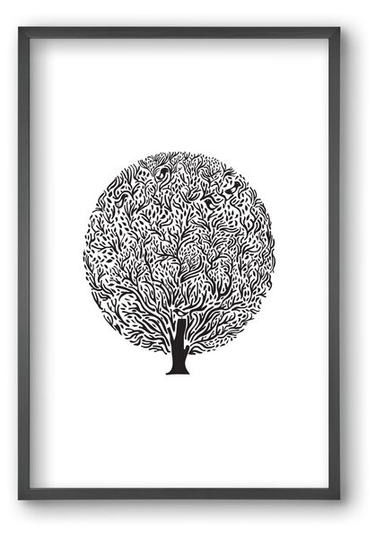 Tree - falikép keretben | artbridge