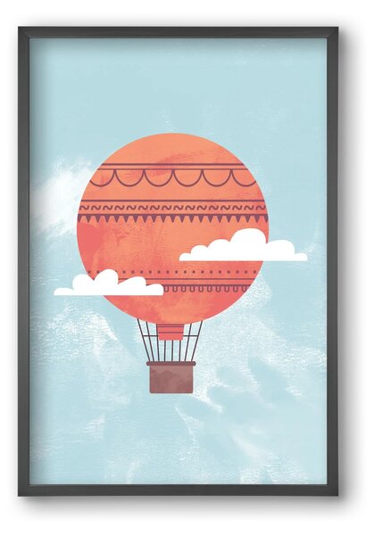 Balloon - falikép keretben | artbridge