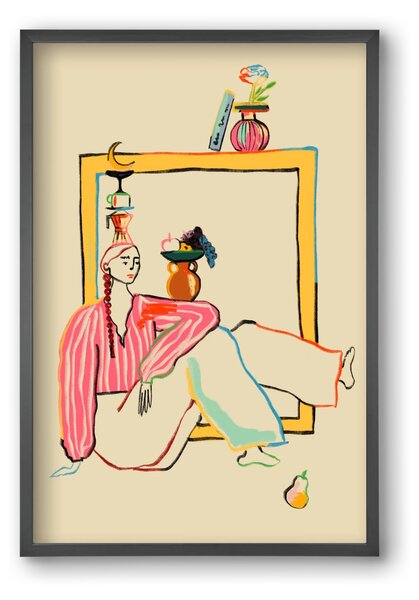 HOLIDAYS AT HOME - falikép keretben | artbridge