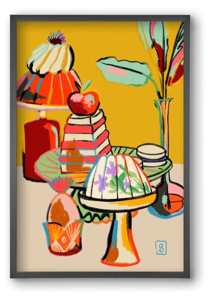 SWEET TOOTH - falikép keretben | artbridge