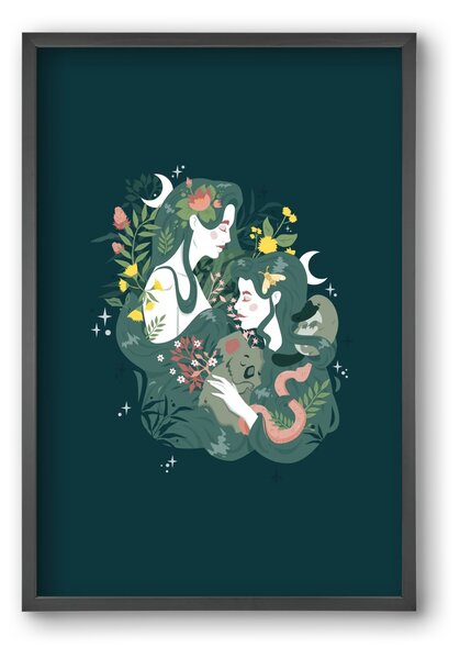 Flora & Fauna - falikép keretben | artbridge