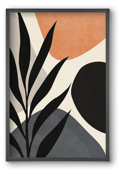MINIMAL LEAF 03 - falikép keretben | artbridge