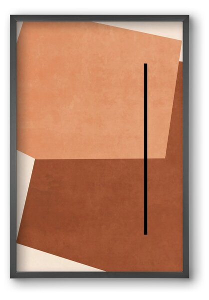 SHAPES AND COLORS - falikép keretben | artbridge