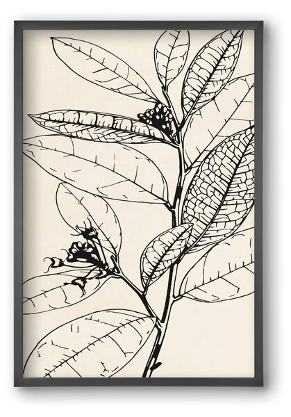 MINIMAL PLANT 02 - falikép keretben | artbridge