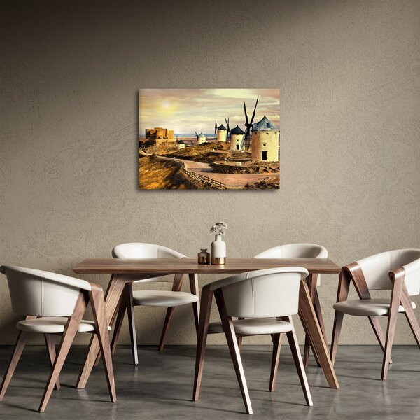 Kép - Szélmalmok (70x50 cm)
