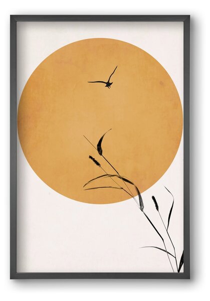 Silent sunset - falikép keretben | artbridge